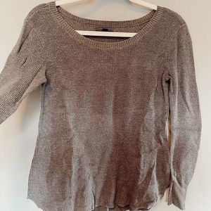 American Eagle gray sweater